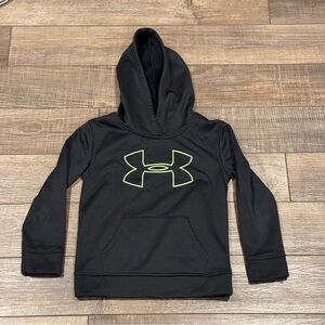 Under Armour Hoodie Lightweight Youth Black Size 6